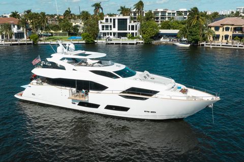 2018 sunseeker 95 yacht mirracle fort lauderdale florida for sale